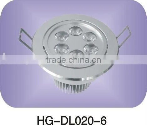 6W Power LED Downlights