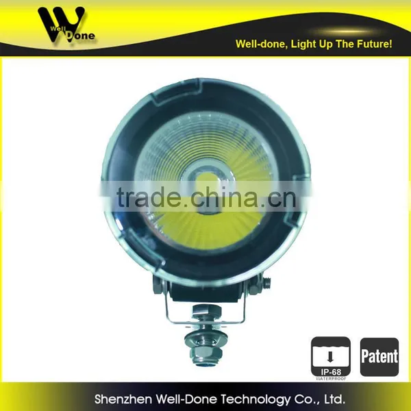 Factory Direct Offer Oledone IP68 C Ree COB 4" 25W Mining Motorcycle Truck Trailer LED Work Light photo-4