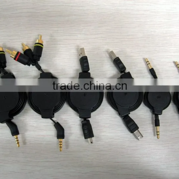 High Quality New Innovative Hot Sell Double Convenienti Retractable Cable With Less Noise photo-2
