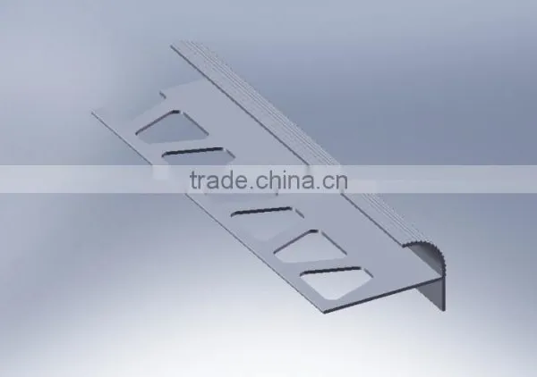 Aluminium Stair Nosing Profile F Profile