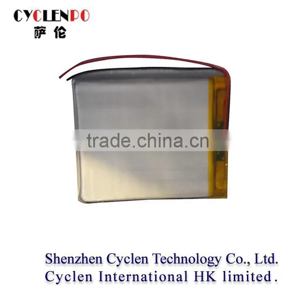 Large Capacity Lithium Polymer Battery 3.7v 420mah for GPS and Digital Cameras Made in China photo-4