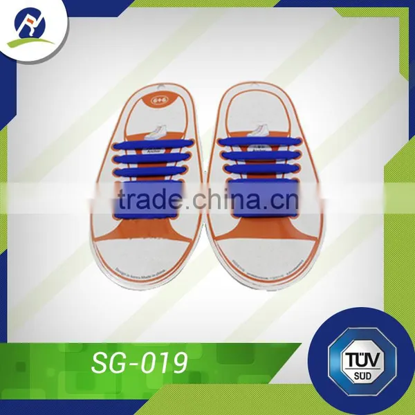 2015 Convenience Embossed Silicone Shoelaces for Sale