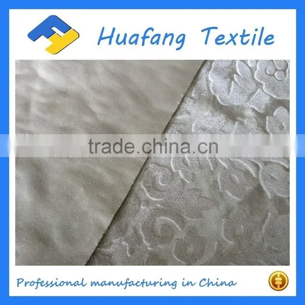 Embossed Velvet Fabric photo-3
