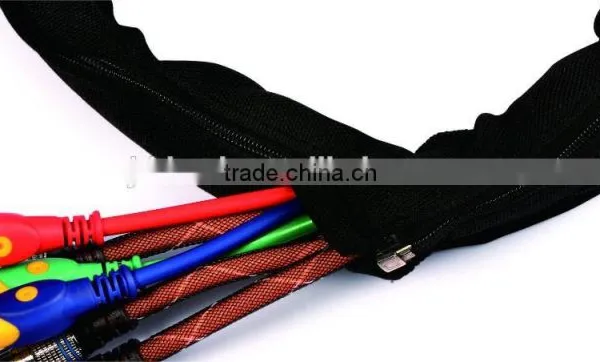 Dust Resistance Polyester Multifilament Cable Wrap With Zipper photo-3