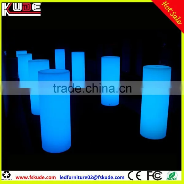 RGB Multicolors Changing LED Column Floor Standing Lamp With Remote Control photo-2