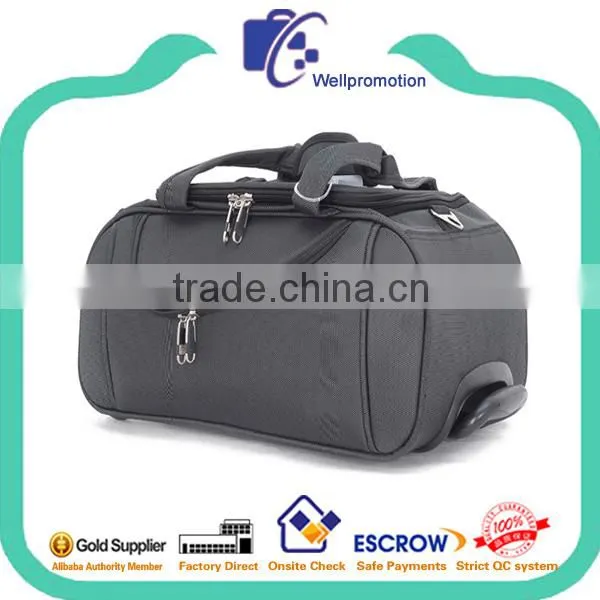 Fashion Design Backpack Trolly Bag Backpack Wheels Polyester photo-6