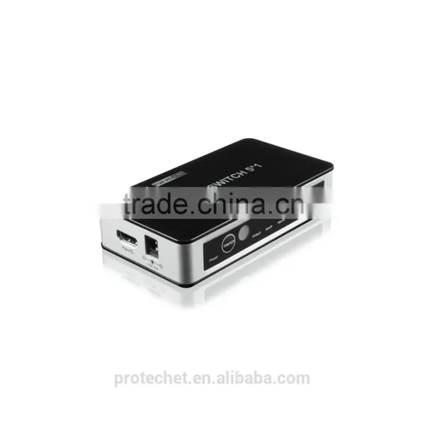 PREMIUM 5 PORTS HIGH SPEED HDMI SWITCHER WITH IR WIRELESS REMOTE SUPPOET 1080P V1.3 INDIA MARKET CHEAP PRICE photo-4