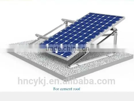 Solar Flat PV Panels for Home Mounting System photo-2