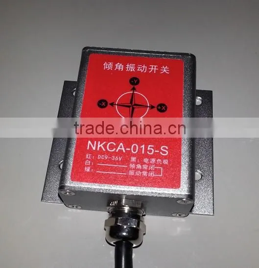 The Cheapest Angle Alarm Security System , Vibration Switch System Using For Auto Safety Monitoring , Small Size With IP67