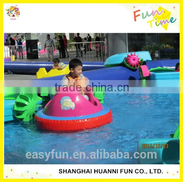 Best Sale Kids Paddle Boat,kids Water Park Bumper Boat,UFO Inflatable Bumper Boats photo-2
