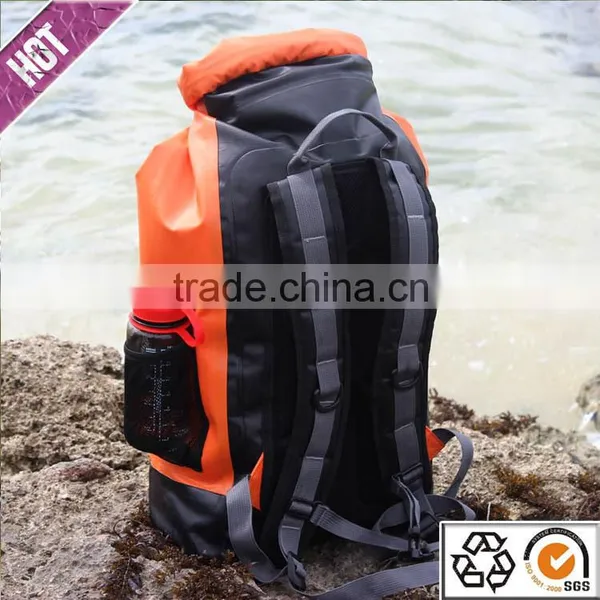 Popular Product 2016 PVC Tarpaulin Waterproof Dry Bag Backpack for Outdoor Rafting, Canyoning, Boating photo-3