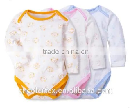 Long Sleeve Baby Bodysuit 3 Colors photo-2