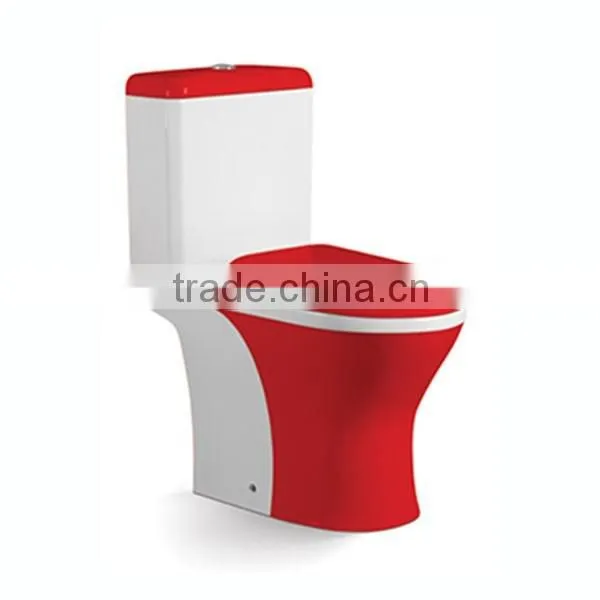 Floor Mounted S-trap Water Color Toilet photo-5