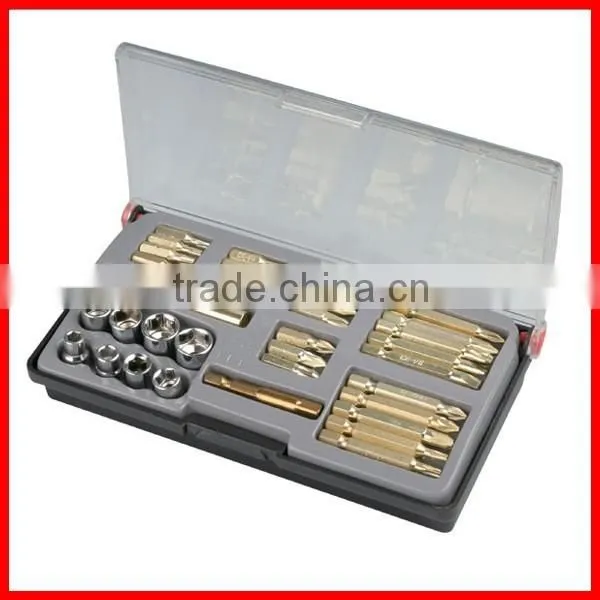 34pc Socket and Bit Tool Set