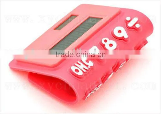 Digital Electronic Silicone Mini Folding Calculator