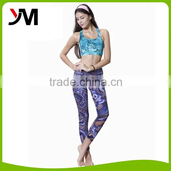 High Quality Comfortable Girl'S Sports Clothes Sets Harem Yoga Pants