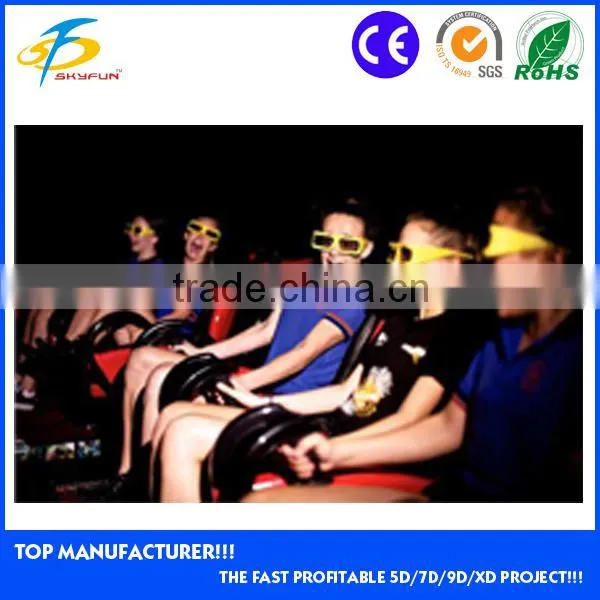 3d Movie Theaters Cinema Equipment, Motion Rider 5d 9d 11d Cinema System for Sale
