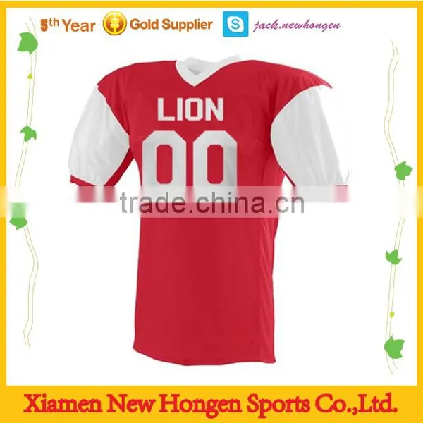 Orange Color American Football Jerseysmerican Football Uniforms photo-2