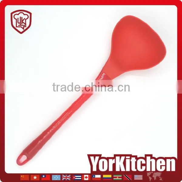 Factory Price Commercial Industrial Soft-Grip Nylon Ladle Kitchen Accessories