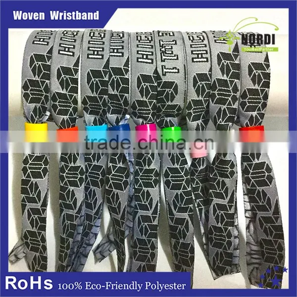 High Quality Customized 100% Polyester Wristband for Theme Festival Event&led Wristband photo-6