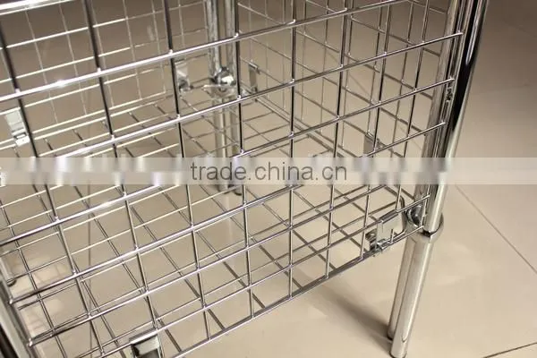 Cheap!Chrome Metal Grid Dump Bin,Easy Assembling Widely Used in Store photo-4