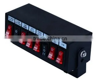 Led Warning Lights Bar Switch Box KZQ-008,controller Box of Warning Light Bar photo-2