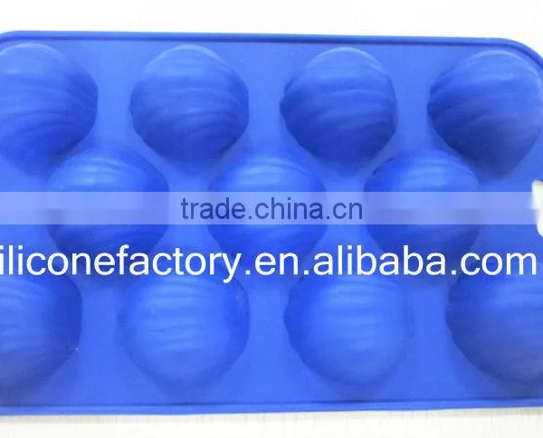 11 Holes Round Shape Silicone Ice Tray,food Grade Silicone Chocolate Mold photo-2