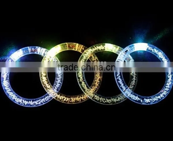 Yiwu Hot Selling Low Price Consert Using Profitional Gift Colorful LED Acrylic Flash Wristband photo-4