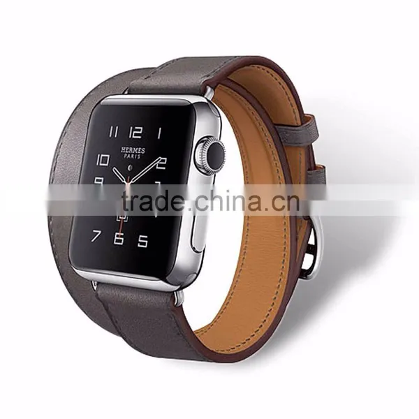 2016 Fashion and Popular Genuine Leather For Apple Watch Bandsfor Man Strap 38mm With Various Colors&Customs photo-5