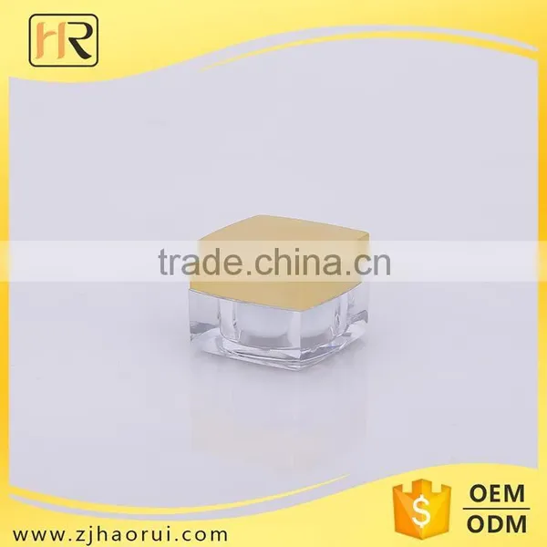 2016 New Design Cosmetic Jars Suppliers Acrylic New Sample Cosmetic Containers