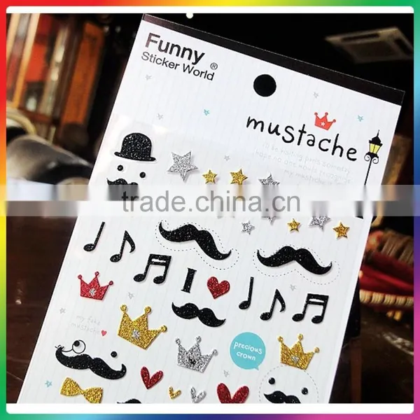 Shiny and Glitter Stickers for Christmas Decoration photo-2