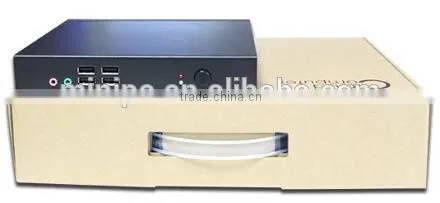 4G RAM 512G SSD Mini Desktop PC Case With Fan 1.7Ghz CPU RJ45 HD VGA COM Wifi Support photo-6