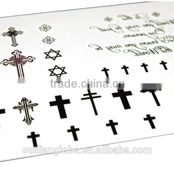 OEM Custom Temporary Tattoo Sticker For Man With Individual Polybag photo-4