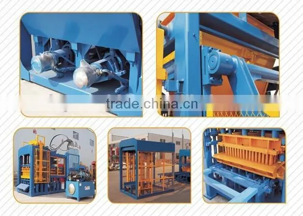 Fully Automatic Concrete Road Block Making Machine QT10-15 photo-6