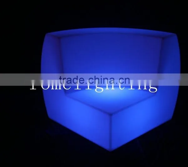 Custom-made LED Light Acrylic Sofa for Home/bar photo-5