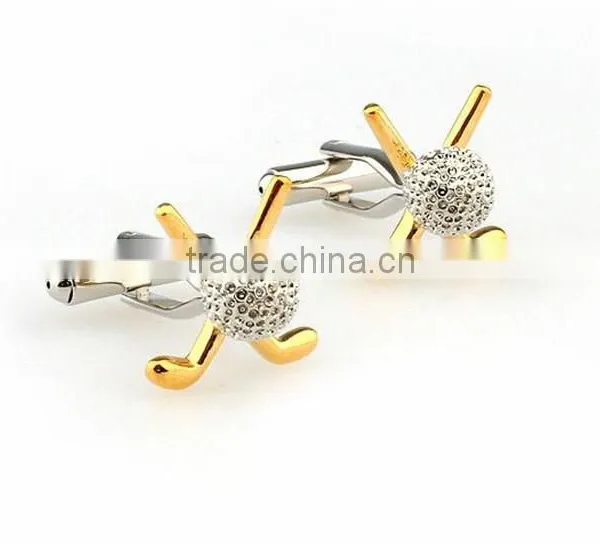 Customized Two Tone Novelty Fashion Jewelry Brass Cufflinks photo-3