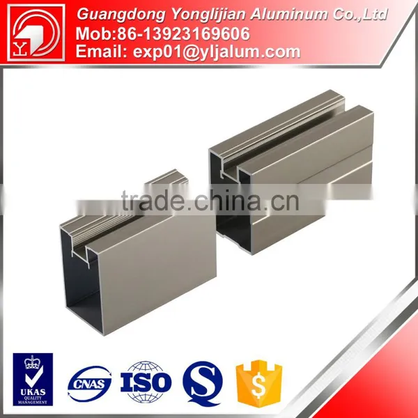 Aluminium Profile Sliding Wardrobe Door China Manufacturer photo-2