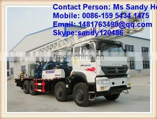 Water Well Drilling Machinery for 400M Depth