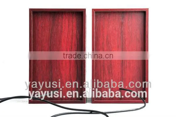 Active Type and 2( 2.0) Channels Wooden Case Computer Speaker photo-4