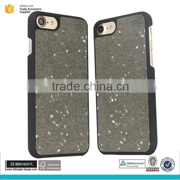 Natural Tactile Material for Iphone 7 Cement Concrete Cell Phone Case photo-2