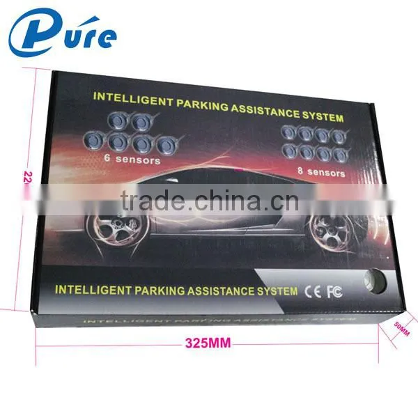 Digital Color Lcd Display Parking Sensor System Car Reverse Backup Radar With 6 Sensors photo-6