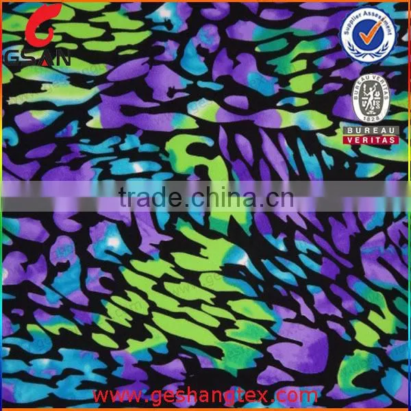 100% Polyester 75D Print Fabric for Fashion Girl photo-6