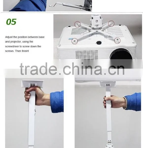 New Projector Mount for Both Wall Ceiling Projector Ceiling Mount Stand photo-4