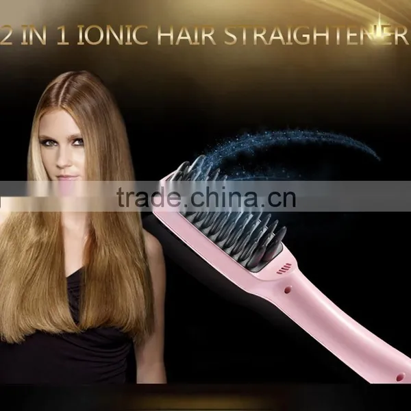 2016 New Hair Striaghtener Comb Hair Straightener Brush photo-3