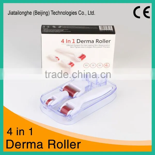 Hair Loss Treatment 4 in 1 Dermaroller, Micro Rolling System With CE Certificate-L013C photo-6