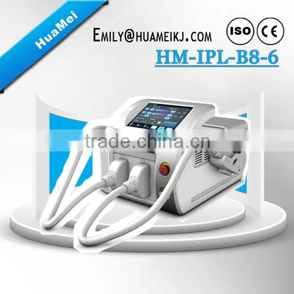 Newest SHR IPL Hair Removal // Semiconductor 808nm Diode Laser Hair Removal HM-IPL-B8-6 AC220V/110V photo-3