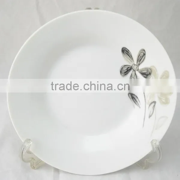 Factory Direct, 8inch Round Ceramic Plate, Porcelain Flat Plate for Lebanon photo-4