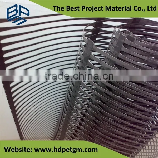 PP HDPE Uniaxial Geogrid Reinforcement photo-3