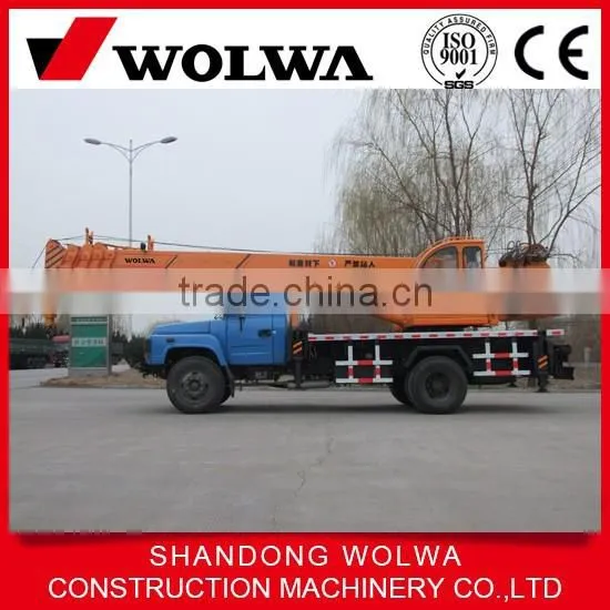 12 Ton Mobile Crane With Pointed Truck Chassis photo-2