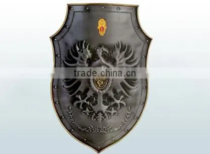 White Cross Steel Battle Shield, SCA Battle Ready Shields photo-5
